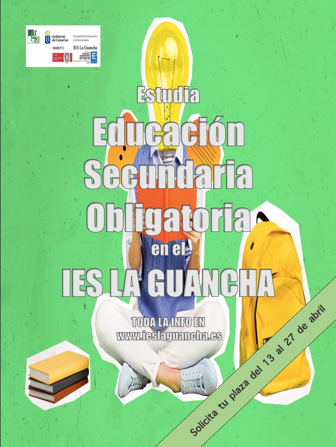 OFERTA FORMATIVA ESO Y BACHILLERATO IES LA GUANCHA JERÓNIMO MORALES